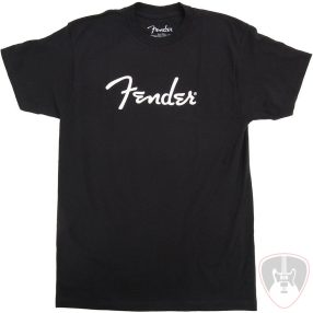 Fender Spaghetti Logo T-Shirt Black 
