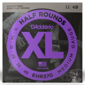 D'addario EHR370 Half Round 11-49 Medium