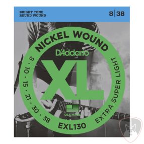 D'addario EXL130 Nickel 08-38 Extra Super Light