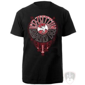 Led Zeppelin póló Deco Circle Unisex Black XL