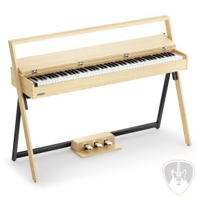   DONNER OURA R300 DIGITÁLIS ZONGORA, DONNER DESIGN, SÚLYOZOTT, FOKOZATOS KALAPÁCSMECHANIKÁS, 88 BILLENTYŰ, VILÁGOS FAEREZET