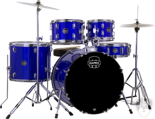 MAPEX CM5294FTCIB Comet Indigo Blue Akusztikus dobszett cintányérokkal