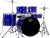 MAPEX CM5294FTCIB Comet Indigo Blue Akusztikus dobszett cintányérokkal