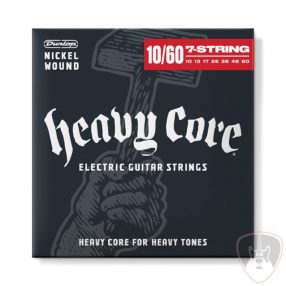   Dunlop DHCN10607 elektromos gitárhúr HEAVY CORE 10-60  7 húros készlet
