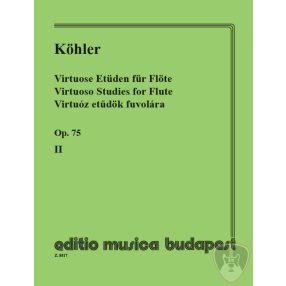 Köhler, Ernesto: Virtuóz etűdök fuvolára 2