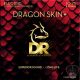 DR Strings Dragon Skin+ Coated 8 string Medium 10-75 Elektromos gitárhúrok
