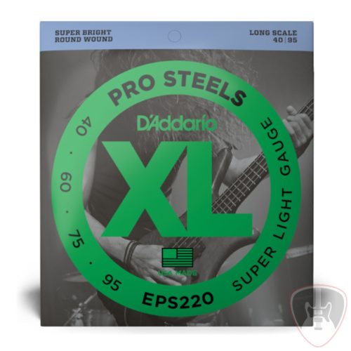 D'addario EPS220 Pro Steel 40-95 basszusgitár húr