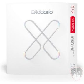   D'Addario XS 80/20 Bronze 13-56 Medium akusztikus gitár húr szett