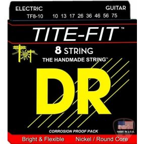 DR Strings Tite-Fit TF8-10 Elektromos gitárhúrok
