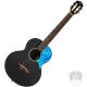 FLIGHT UKULELE IRIS Blk Bariton ukulele + puhatok
