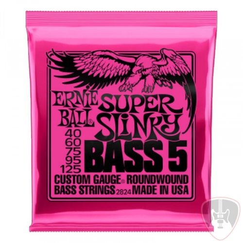 Ernie Ball 2824 Super Slinky Bass 40-125 (5 húros)