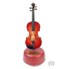   Hegedű zenedoboz ''W.A.Mozart: Kis éji zene'' c. számmal díszdobozban