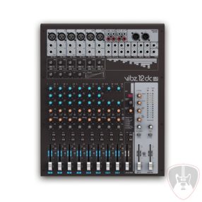   LD Systems VIBZ 12 DC keverő 12 csatornás, kompresszorral, effektprocesszorral