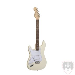   RIDER-STD-SLH VW - Balkezes Double Cutaway elektromos gitár 3 Single Coil pickuppel