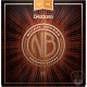 D'Addario NB1256 Nickel Bronze akusztikusgitár-húr, 12-56
