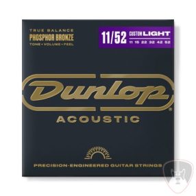 Dunlop DAP1152 Akusztikus gitárhúr Phosporbronz 11-52