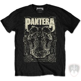 Pantera póló 101 Proof Skull Unisex Black M