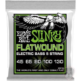   Ernie Ball 2816 5 String Regular Slinky Flatwound 45-130 húrkészlet