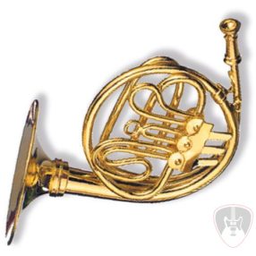 Vienna World kitűző, kürt