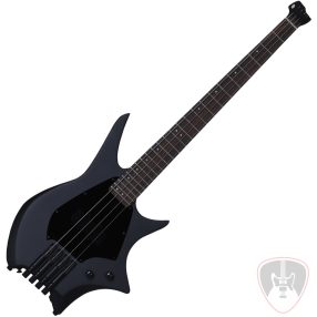 HILS Guitars HNB3 NEXT Black Headless basszusgitár
