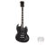 BUFFALO- PRO BK - Buffalo Pro dupla cutaway elektromos gitár két humbuckerrel , ragasztott nyakkal