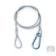 CENTOLIGHT CSC-375S - ALUMINIUM SAFETY CABLE 3 X 75 CM