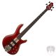 Cort elektromos basszusgitár, matt vörös Co-A4PlusFMMH-OPBC
