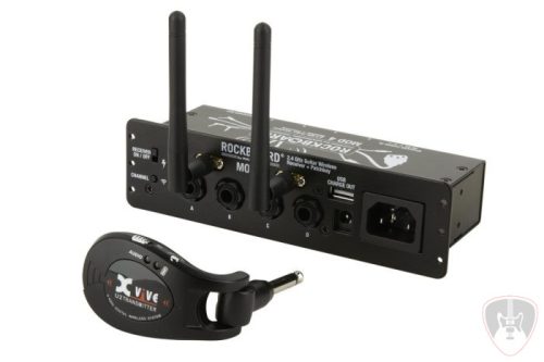 RockBoard MOD 4 & U2 Transmitter - 2.4 GHz Guitar Wireless Receiver, Transmitter + TRS Patchbay 