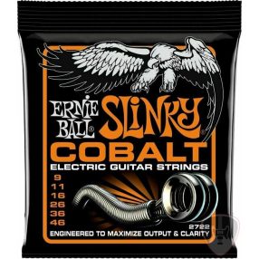 Ernie Ball 2722 Cobalt Hybrid Slinky húrkészlet 9-46