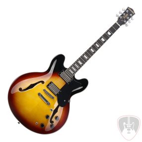 Donner félakusztikus jazzgitár, sunburst  Do-DJP-1000-SB