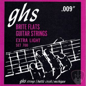 GHS el.húr - Brite Flats, Extra Light, 09-42