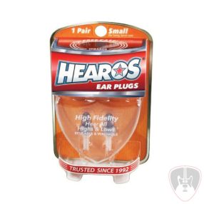   HEAROS High Fidelity Ear Plugs for Long Term Use Small NRR 12dB 1 Pair