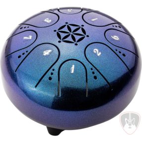 Shamann 5" 8 Notes C5-Major Blue Tongue Drum