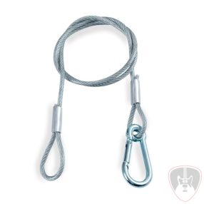 CENTOLIGHT CSC-485S - ALUMINIUM SAFETY CABLE 4 X 85 CM