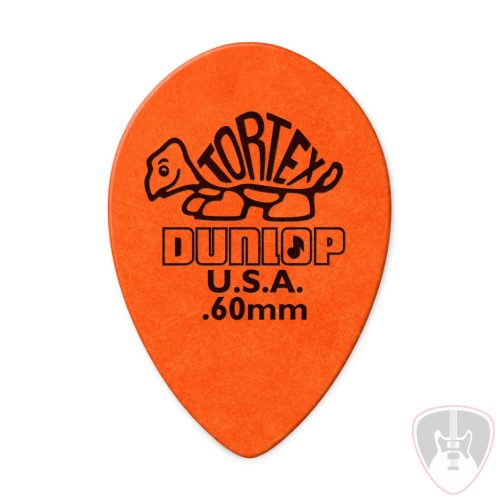 Dunlop 423R060 TORTEX SMALL TEAR DROP pengető 0,60mm 