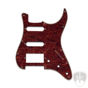   SP-3T-SSH - 3 Rétegű koptató lap teknős páncél mintával Strato stílusú gitárhoz humbuckerrel