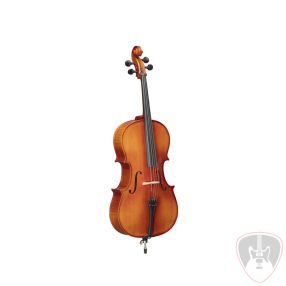   OCE-34 - Virtuoso OCE 3/4 cselló, tömör lucfenyő fedlappal és tömör juhar hát- és oldallappal