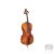OCE-34 - Virtuoso OCE 3/4 cselló, tömör lucfenyő fedlappal és tömör juhar hát- és oldallappal