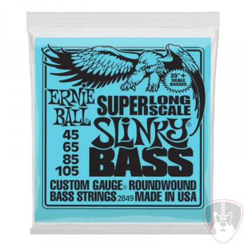 Ernie Ball 2849 Super Long Scale Slinky Bass 45-105