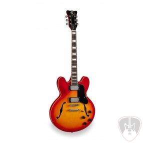   SOUNDSATION JAZZ-ROOT H CSB - Double cutaway félakusztikus gitár humbucker hangszedőkkel