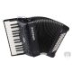 HOHNER Bravo II 60 BK New Bellow WB BK Harmonika