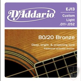 D'Addario EJ13 80/20 Bronze 011-052