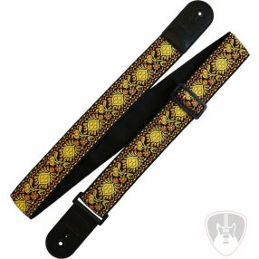 Richter Retro Textil gitár heveder Yellow