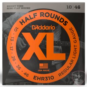 D'addario EHR310 Half Round 10-46 Regular Light