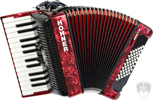 HOHNER Bravo II 48 New Bellow WB RED Harmonika