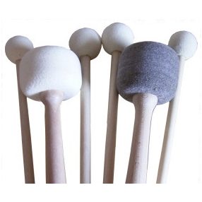 Menetnagydob és üstdob verő, Xilofon verő, Timpani